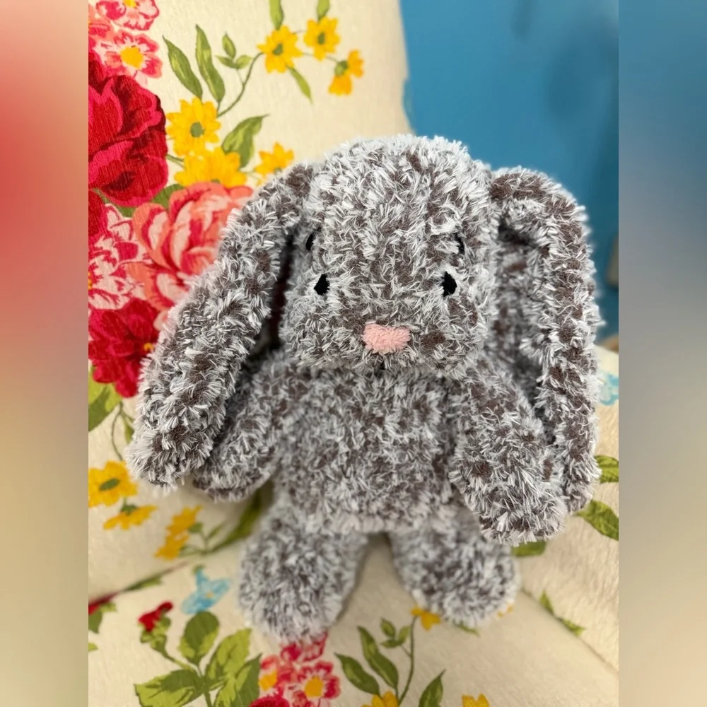 Handmade Hand Crafted Knit Chubby Bunny Easter gift - Picture 6 of 7